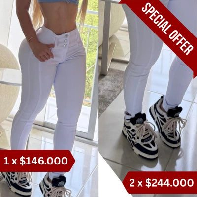 Skinny Blanco Esencia Fit