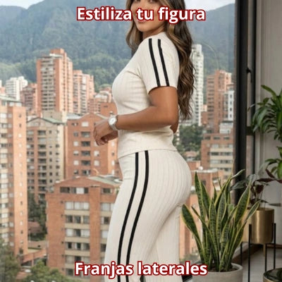 Confort con Presencia — Conjunto Rib Línea Deportiva