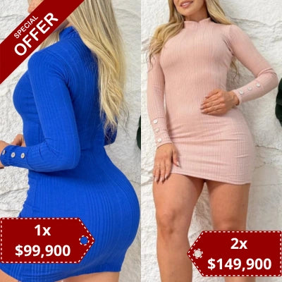 Vestido Buso Botones