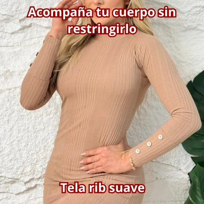 Vestido Buso Botones