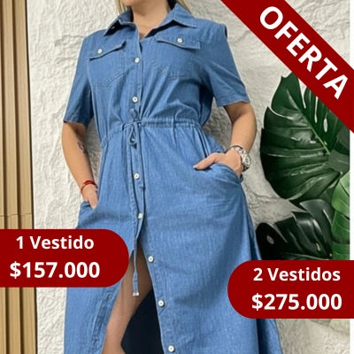 Vestido Camisero Premium