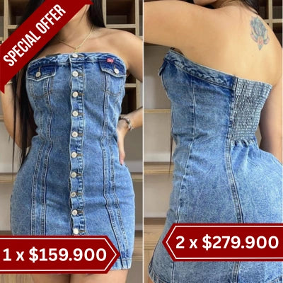 Vestido Jean Abrazo Seguro