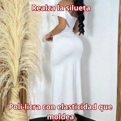 Vestido Largo Maribel — Elegancia que Abraza