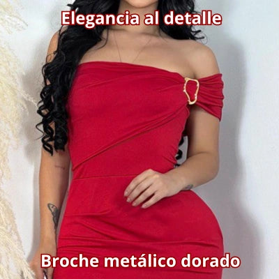 Vestido Largo Maribel — Elegancia que Abraza