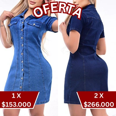 Vestido Denim “Sofi Sin Complicarte”
