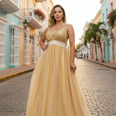 Vestido Cielo de Gala