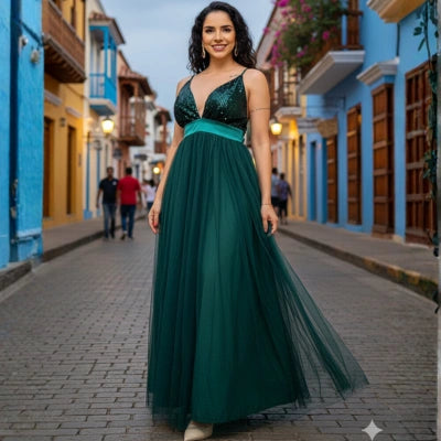 Vestido Cielo de Gala