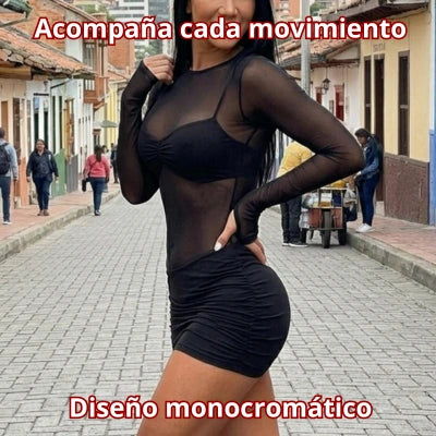 Vestido Nocturno Libertad Aura
