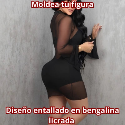 Vestido Encanto Translúcido