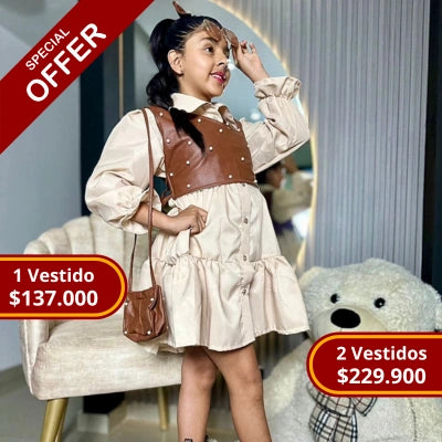 Vestido MiniBelle Perlas 2-en-1