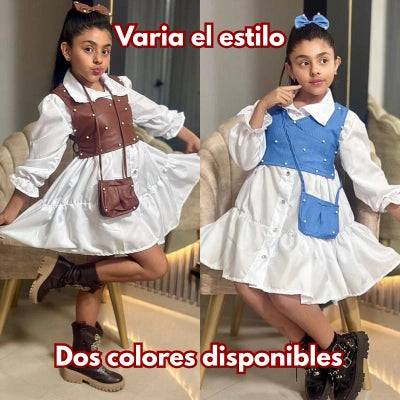 Vestido MiniBelle Perlas 2-en-1