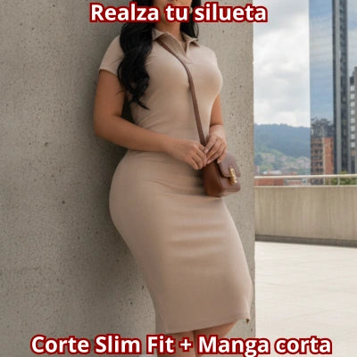 Vestido Polo Rib Esencia