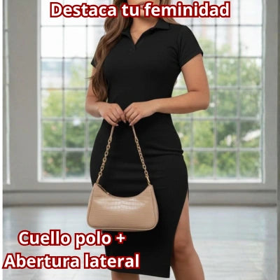 Vestido Polo Rib Esencia