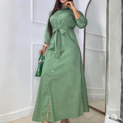 Vestido “Plan Resuelto” en Popelina