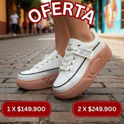 Tenis  “Paso Suave” Plataforma